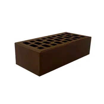 Изображение товара Кирпич облицовочный одинарный пустотелый М150 темный шоколад гладкий Furbau Изображение товара Кирпич облицовочный одинарный пустотелый М150 темный шоколад гладкий Furbau