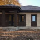 Кирпич облицовочный одинарный пустотелый М150 темный шоколад гладкий Furbau_3