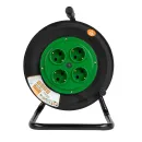 Удлинитель на катушке 40м 4 розетки с заземлением 2200Вт IP20 TDM_2