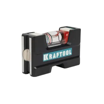 Изображение товара Коммуникативный уровень Kraftool 7,6 см 5 в 1 литой магнитный Изображение товара Коммуникативный уровень Kraftool 7,6 см 5 в 1 литой магнитный