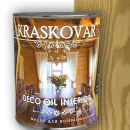 Масло для стен Kraskovar бесцветное полуматовое 0,75л_6