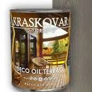 Масло для террас и садовой мебели Kraskovar графит шелковисто-матовое 0,75л_6