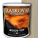 Масло для столешниц Kraskovar белое матовое 0,75л_6