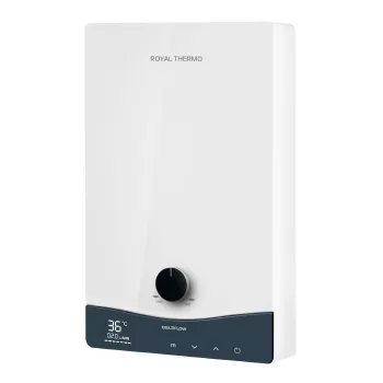 Изображение товара Проточный водонагреватель Royal Thermo NPX 8 Multiflow 8,8 кВт настенный вертикальный Изображение товара Проточный водонагреватель Royal Thermo NPX 8 Multiflow 8,8 кВт настенный вертикальный