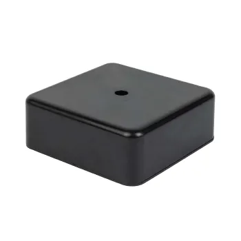 Изображение товара Коробка распределительная IEK 75x75x28 мм черная для электромонтажа Изображение товара Коробка распределительная IEK 75x75x28 мм черная для электромонтажа