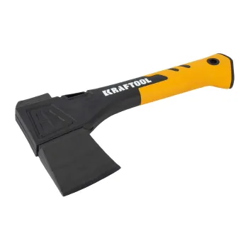 Изображение товара Универсальный топор Kraftool 0,44 кг с фиберглассовой рукояткой 230 мм Изображение товара Универсальный топор Kraftool 0,44 кг с фиберглассовой рукояткой 230 мм
