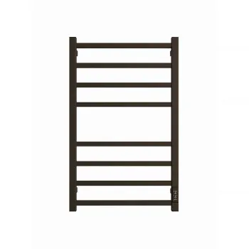 Изображение товара Электрический полотенцесушитель Двин L plaza neo P8 500x800 черный матовый Изображение товара Электрический полотенцесушитель Двин L plaza neo P8 500x800 черный матовый