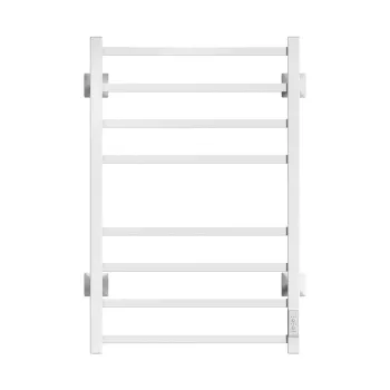 Изображение товара Электрический полотенцесушитель Двин L plaza neo 500х800 белый матовый Изображение товара Электрический полотенцесушитель Двин L plaza neo 500х800 белый матовый