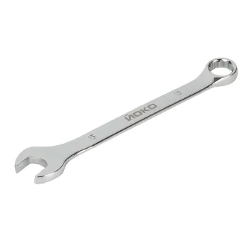 Изображение товара Ключ комбинированный 15 мм Yoko - надежный инструмент для работы Изображение товара Ключ комбинированный 15 мм Yoko - надежный инструмент для работы