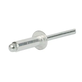 Изображение товара Заклепка алюминий-сталь 4, 8x18 мм 9 шт - надежный крепеж для ремонта и строительства Изображение товара Заклепка алюминий-сталь 4, 8x18 мм 9 шт - надежный крепеж для ремонта и строительства