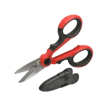 Изображение товара Ножницы универсальные КВТ 140 мм для монтажных работ Изображение товара Ножницы универсальные КВТ 140 мм для монтажных работ