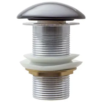 Изображение товара Выпуск донный клапан клик-клак 1.1/4 черный округлый для умывальника Masterprof Изображение товара Выпуск донный клапан клик-клак 1.1/4 черный округлый для умывальника Masterprof