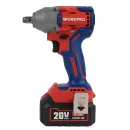 Гайковерт бесщеточный Workpro 20В 2х4 Ач_2