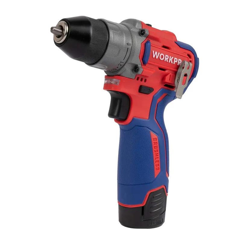 Шуруповерт бесщеточный 12В 2х2Ач WP460201 Workpro_1