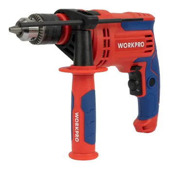 Изображение товара Дрель ударная Workpro 710Вт WP470200 с регулировкой и реверсом Изображение товара Дрель ударная Workpro 710Вт WP470200 с регулировкой и реверсом