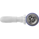 Сифон для умывальника 1 1/2"х40 Aquant с выходом 40/50 малый корпус_2