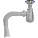 Сифон для умывальника 1 1/2"х40 Aquant с выходом 40/50 малый корпус_4