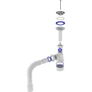 Сифон для умывальника 1 1/2"х40 Aquant с выходом 40/50 малый корпус_5