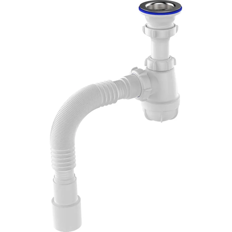 Сифон для раковины 1 1/2"х40 Aquant с выходом 40/50_1