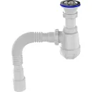 Сифон для кухонной мойки и раковины 1 1/2"х40 Aquant с выходом 40/50_2