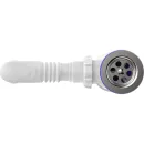 Сифон для кухонной мойки и раковины 1 1/2"х40 Aquant с выходом 40/50_3