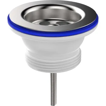 Изображение товара Выпуск для раковины Aquant 1 1/2" с нержавеющей решеткой Изображение товара Выпуск для раковины Aquant 1 1/2" с нержавеющей решеткой