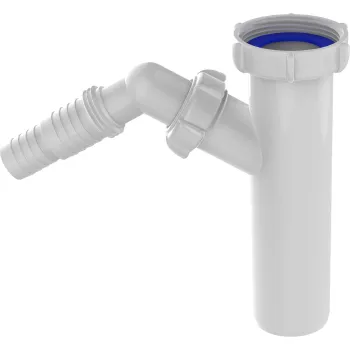 Изображение товара Вставка-отвод для стиральной машины Aquant 1 1/2"х40 высокое качество монтаж Изображение товара Вставка-отвод для стиральной машины Aquant 1 1/2"х40 высокое качество монтаж