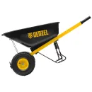 Тачка строительная двухколесная усиленная 140л, 250кг, Denzel_4