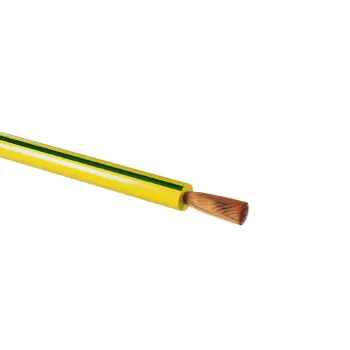 Изображение товара Провод ПуГВнг LS 1х1,5 10м желто-зеленый для стационарной прокладки Изображение товара Провод ПуГВнг LS 1х1,5 10м желто-зеленый для стационарной прокладки