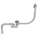 Сифон для ванны 1 1/2"х40 Aquant с выходом 40/50 автоматичекий клик-клак регулируемый с переливом_5