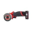 УШМ Milwaukee M12 FCOT-422X 76 мм 12В 2х2/4 Ач_2