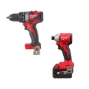 Шуруповерт и винтоверт Milwaukee M18 BLPP2B3-502X набор_1