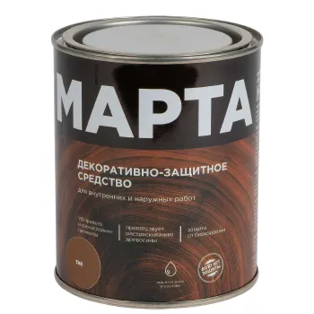 Изображение товара Декоративно-защитное средство для дерева с воском и маслом 0,75 л Изображение товара Декоративно-защитное средство для дерева с воском и маслом 0,75 л