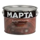 Декоративно-защитное средство для дерева с маслом и воском Марта палисандр полуглянцевое 9л_2