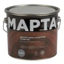 Декоративно-защитное средство для дерева с маслом и воском Марта скандинавский серый полуглянцевое 2,7л_2