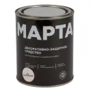 Декоративно-защитное средство для дерева Марта ель натуральная полуматовое 0,75л_2