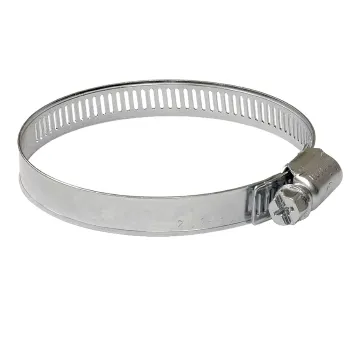 Изображение товара Хомут червячный 40-60 мм оцинкованный для труб и шлангов Изображение товара Хомут червячный 40-60 мм оцинкованный для труб и шлангов