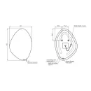Зеркало Cersanit ECLIPSE smart с подсветкой органик 600x850 мм_3