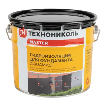 Изображение товара Битумная мастика AquaMast Фундамент 3 кг для гидроизоляции фундаментов Изображение товара Битумная мастика AquaMast Фундамент 3 кг для гидроизоляции фундаментов