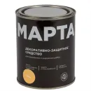 Декоративно-защитное средство для дерева Марта сосна полуматовое 0,75л_1