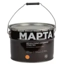 Декоративно-защитное средство для дерева Марта орегон полуматовое 9л_3