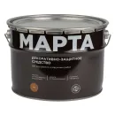 Декоративно-защитное средство для дерева Марта орех полуматовое 9л_2
