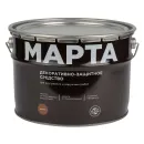 Декоративно-защитное средство для дерева Марта махагон полуматовое 9л_2