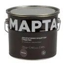 Декоративно-защитное средство для дерева Марта палисандр полуматовое 2,7л_2