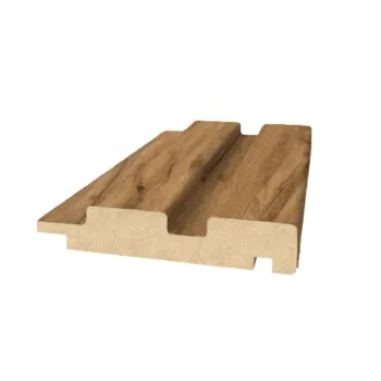 Изображение товара Финиш-профиль Stella для МДФ панелей 2700x77x16 мм пекан Изображение товара Финиш-профиль Stella для МДФ панелей 2700x77x16 мм пекан