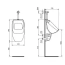 Писсуар подвесной Гала Santek 1WH501805_3