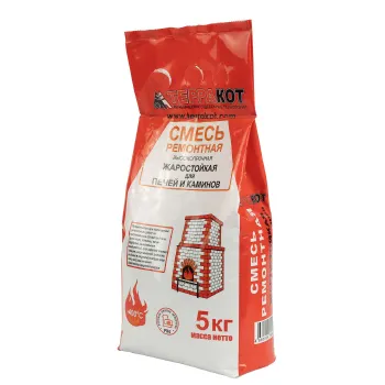 Изображение товара Ремонтная жаростойкая смесь Терракот 5 кг для печей и каминов Изображение товара Ремонтная жаростойкая смесь Терракот 5 кг для печей и каминов