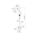 Душевая система с тропическим душем Iddis Parker PARSB3Fi06_2