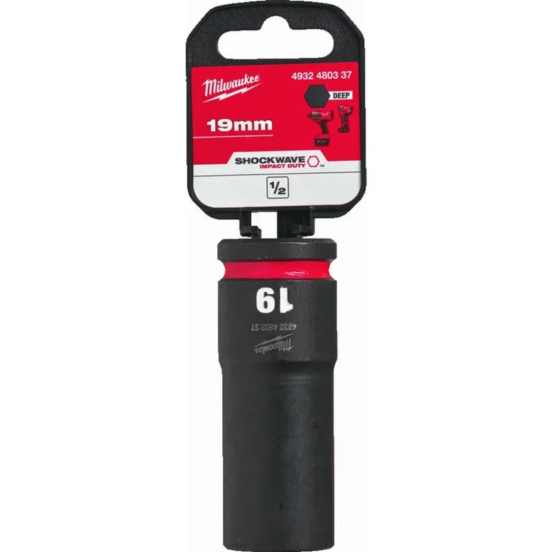Головка ударная удлиненная 19 мм 1/2" Milwaukee_1