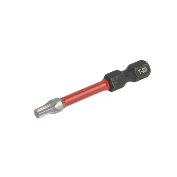 Изображение товара Ударная бита Milwaukee TX20x50 мм Shockwave - надежный инструмент для работ Изображение товара Ударная бита Milwaukee TX20x50 мм Shockwave - надежный инструмент для работ